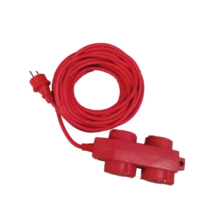 Prolongador de 4 bases con cable de 10 m. Venta de material eléctrico