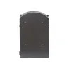 Buzón exterior de aluminio con escudo Residencia Arregui