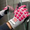 Guante anticorte con látex anti-impacto en dorso 490RMF Impact de Tomás Bodero