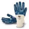 Pack de guantes recubiertos de nitrilo con puño elástico