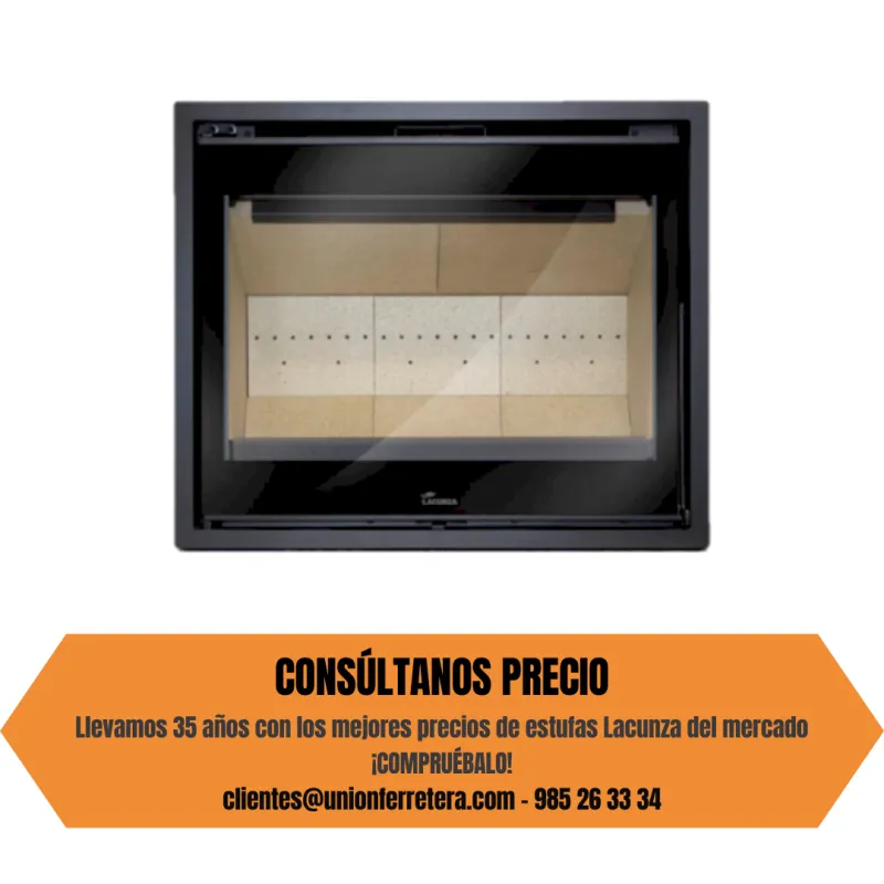 Chimenea insertable Loire 700 de Lacunza