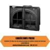 Chimenea insertable Sara P/E de Lacunza
