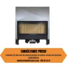 Chimenea monobloque Itaca ECO 120 de Lacunza