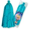 Mopa fregona en tiras azules