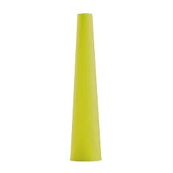 Cono de señalización amarillo para linterna