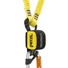 Elemento de amarre doble con absorbedor de energía integrado y conectores ABSORBICA-Y 150 FLEX de Petzl versión europea