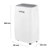 Deshumidificador de aire portátil HTW 30 litros.