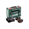 Set de 2 baterías LiHDX 18V - 8.0 Ah más cargador y maletín de Metabo
