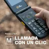 Teléfono móvil resistente 4G con tapa AGM M8 FLIP