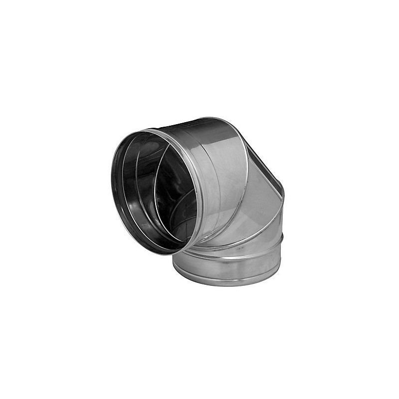 Codo para tubo de estufa de 87º. Venta online de tubos de estufa.