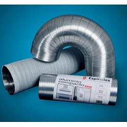Tubo de aluminio compactado