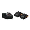 Set de 2 baterías de 4.0 Ah - 18 V más cargador ProCORE AS de Fein