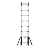 Escalera profesional telescópica de 1 tramo Telesteps Prime Line 3,5 metros con estabilizadores de Svelt