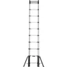 Escalera profesional telescópica de 1 tramo Telesteps Prime Line 4 metros con estabilizadores de Svelt