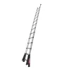Escalera profesional telescópica de 1 tramo Telesteps Prime Line 4 metros con estabilizadores de Svelt