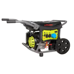 Generador PRAMAC WX6200 CONN 5,8 kW + AVR + Kit de ruedas + Opción fallo de red