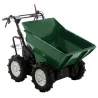 Carretilla Minidumper de ruedas de gasolina 196cc verde 100Litros