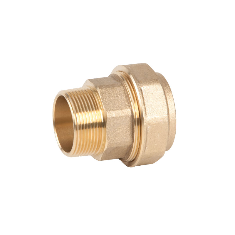 Terminal Rosca M Latón para Politileno 32X1