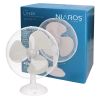 Ventilador de sobremesa Lindi Ø43 cm blanco – 3 velocidades y montaje versátil