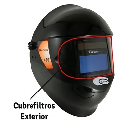 Cubrefiltros exterior para pantalla Modelo 420