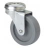 Ruedas Giratorias de Poliamix Gris Sin Freno Ø30-Ø40 mm – Ligereza y Suavidad