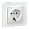 Enchufe Schuko TT Simon 10 Blanco – Empotrar 16 A