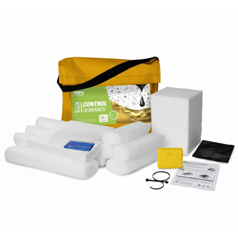 Kit Control Derrames aceite 50 L Kit Control Derrames aceite 50 L