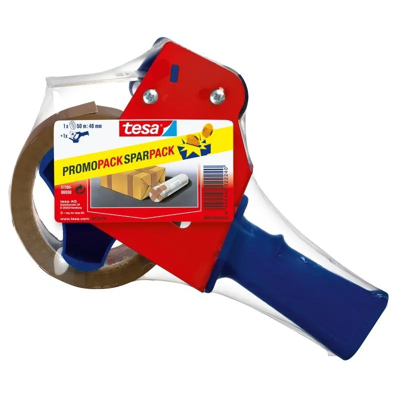 Dispensador con cinta adhesiva 50 m × 48 mm