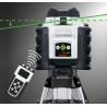 Láser giratorio Quadrum Compact G · alineación horizontal y vertical automática con tecnología verde y accesorios completos