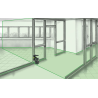 Láser verde tridimensional PocketPlane-Laser 4G · alineación precisa con trípode y accesorios