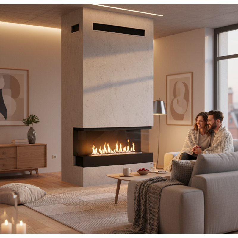 Estufa de bioetanol Lumin 1100 de Lacunza