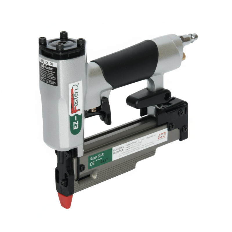 Clavadora neumática EZ-Fasten Super 635R | Precisión y potencia para carpintería profesional