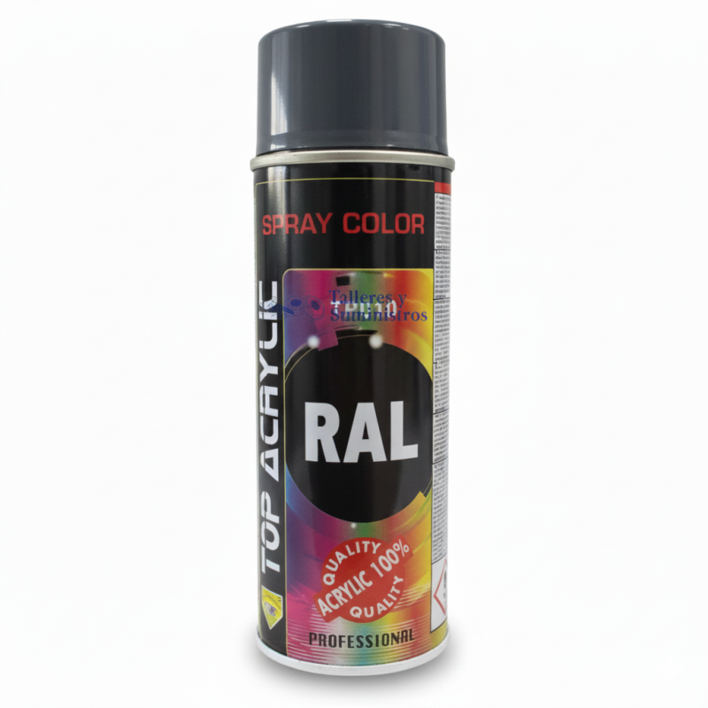 Spray pintura acrílica gris antracita RAL 7016 400 ml – Acabado profesional y duradero