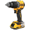 Taladro percutor DEWALT XR 18 V sin escobillas | 74 Nm, 2 baterías 2 Ah y maletín TSTAK