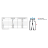 Pantalón bicolor alta visibilidad azul marino y naranja flúor | Trabajo seguro y resistente
