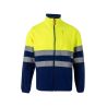 Chaqueta polar bicolor