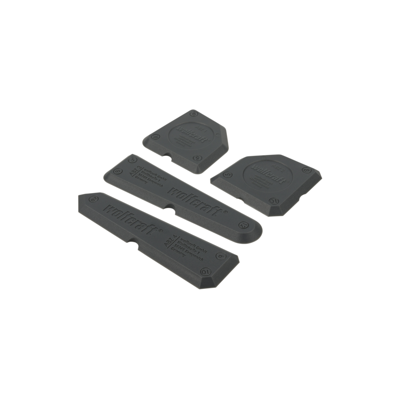 Juego de Perfiladoras de Juntas · Set 4 Piezas para Alisar Sellados con Precisión