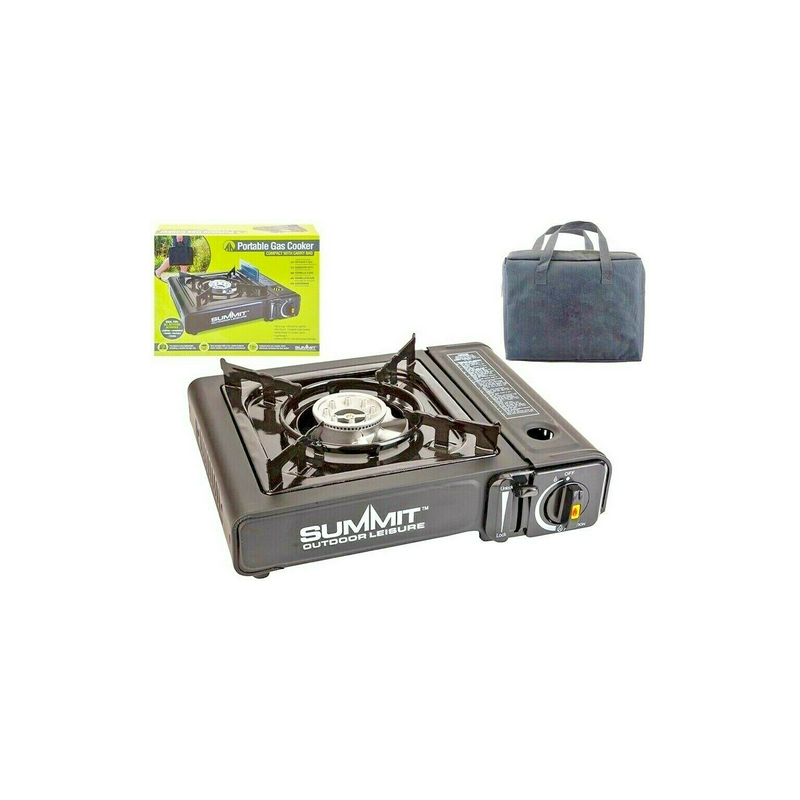 Cocina de gas portátil Summit – 1 fuego homologada