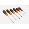 Juego de destornilladores Bahco BahcoFit 6 piezas con mango de goma