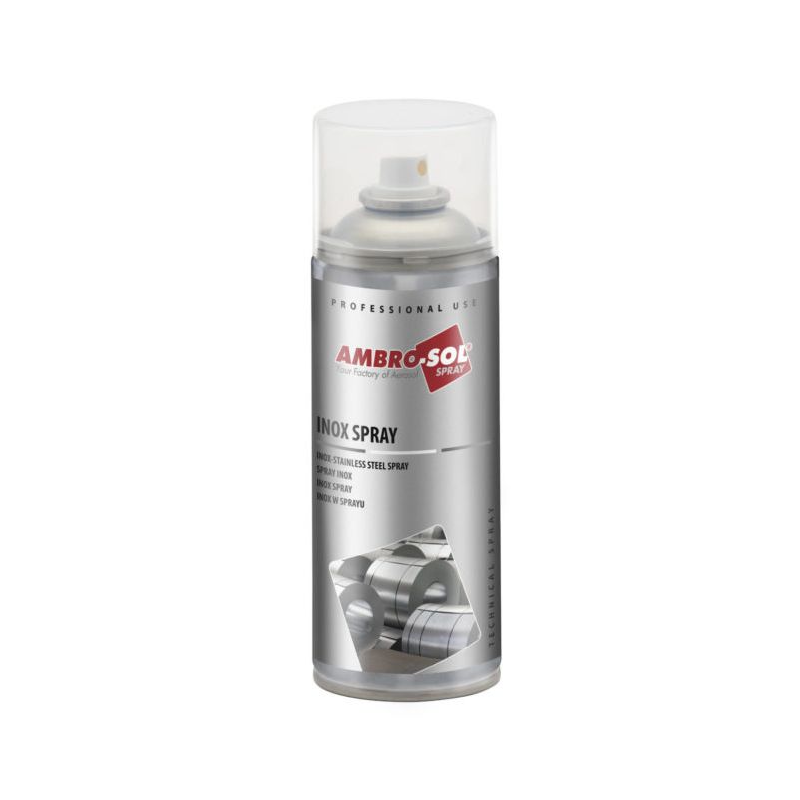 Spray cinc inox Ambro-Sol efecto acero inoxidable 400 ml