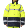 Parka alta visibilidad Issaline TESSINO HIVI clase 3 impermeable ligera
