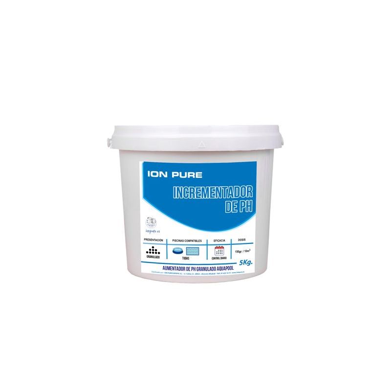 Incrementador de pH en grano 5KG IonPure