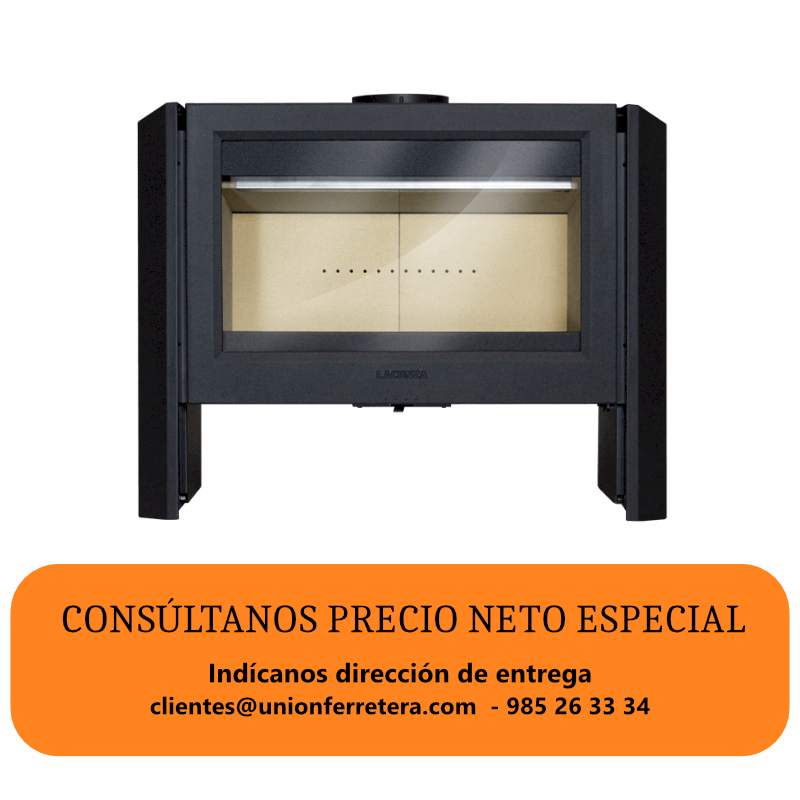 Estufa de leña León de Lacunza