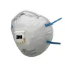 Mascarilla moldeada FFP2 con válvula 8822 3M. Caja de 10