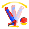 Cuchillo Pelacables KNIPEX con guía de deslizamiento y Carraca (16 50 145 SB)