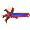 Cuchillo Pelacables KNIPEX con guía de deslizamiento y Carraca (16 50 145 SB)
