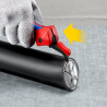 Cuchillo Pelacables KNIPEX con guía de deslizamiento y Carraca (16 50 145 SB)