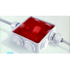 Caja estanca antihumedad con gel aislante 9x9cm IP68 3002-GL