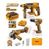 Pack Amoladora+Martillo+Atornillador COSLI241198E