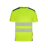 Camiseta técnica de alta visibilidad V.Dynamix 305630 con tratamiento antibacteriano